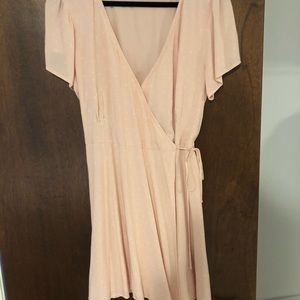 Mini wrap dress from Abercrombie